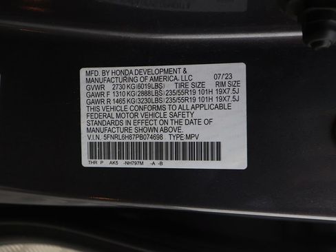 Used 2023 Honda Odyssey Touring image 51