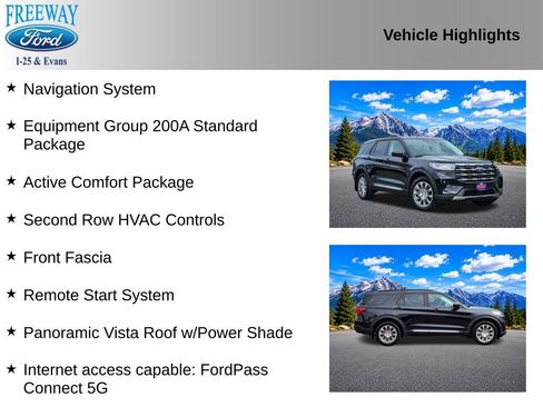 Used 2025 Ford Explorer Active w/ Active Comfort Package AWD/4WD image 2