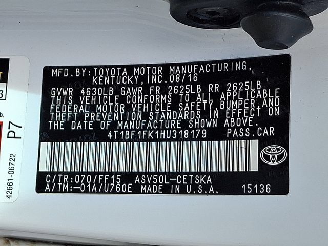 Used 2017 Toyota Camry SE FWD image 28
