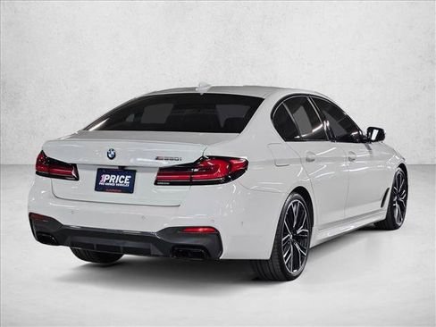 Used 2021 BMW M550i xDrive w/ Executive Package AWD/4WD image 5