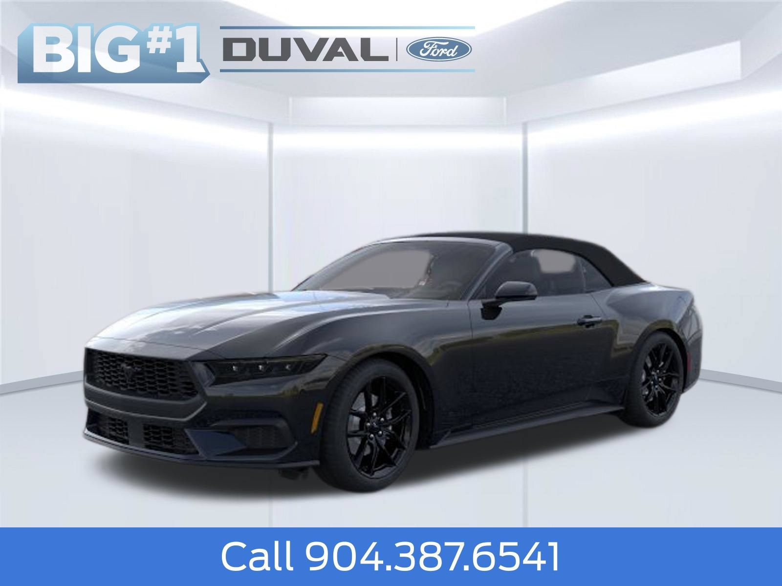 New 2026 Ford Mustang Convertible w/ Mustang Nite Pony Package RWD 360° Tour
