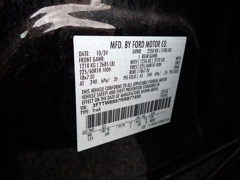 Used 2024 Ford Maverick Lariat w/ Black Appearance Package AWD/4WD image 14