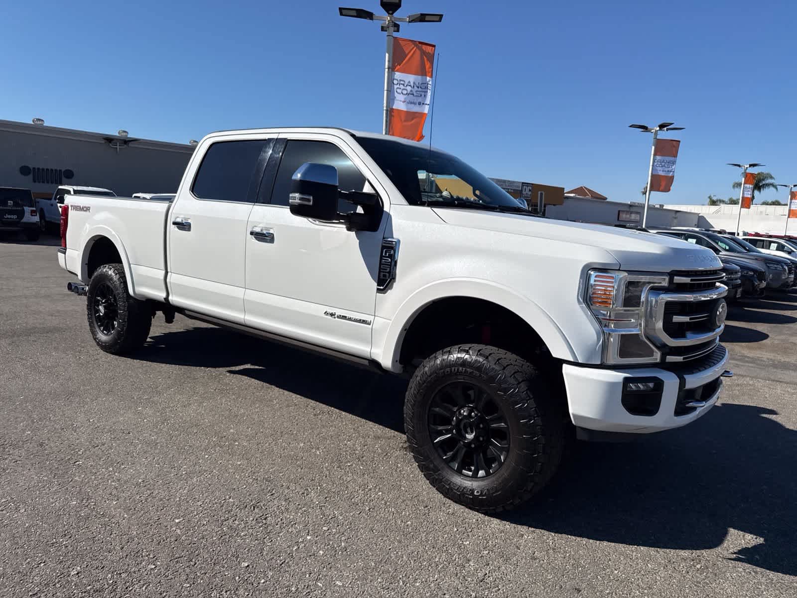 Used 2020 Ford F250 Platinum w/ Tremor Off-Road Package AWD/4WD image 9