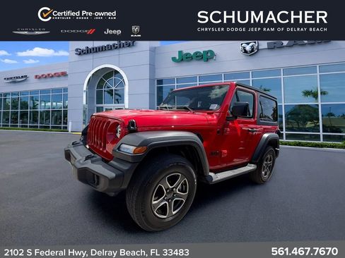 Certified 2023 Jeep Wrangler Sport AWD/4WD image 3
