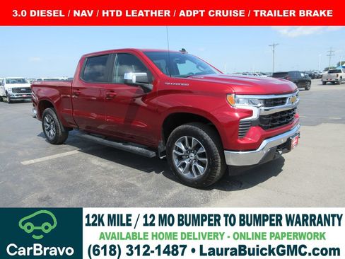 Certified 2024 Chevrolet Silverado 1500 LT w/ Safety Package AWD/4WD image 1