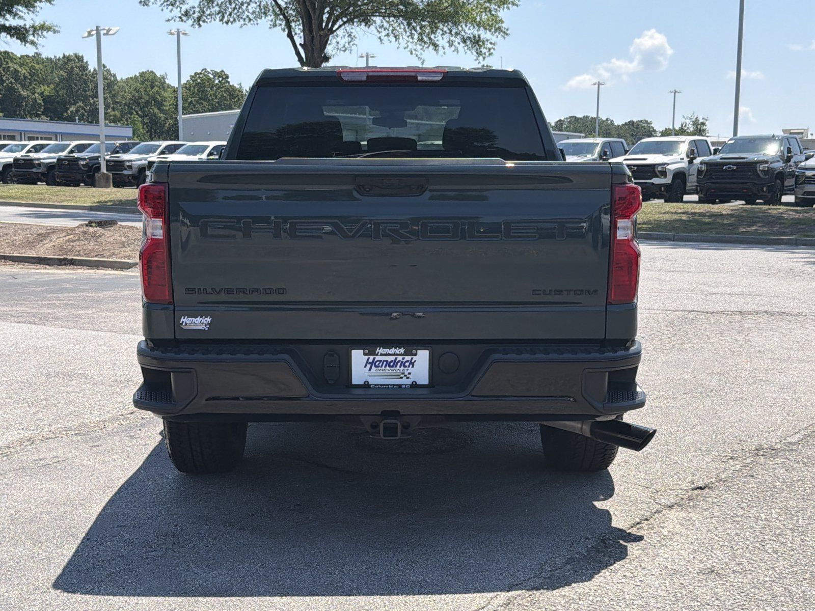 Used 2025 Chevrolet Silverado 1500 Custom Trail Boss w/ Turbomax Blackout Package AWD/4WD image 11