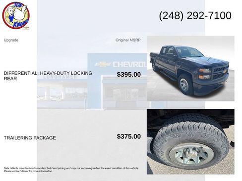 Used 2014 Chevrolet Silverado 1500 W/T w/ Trailering Package AWD/4WD image 5