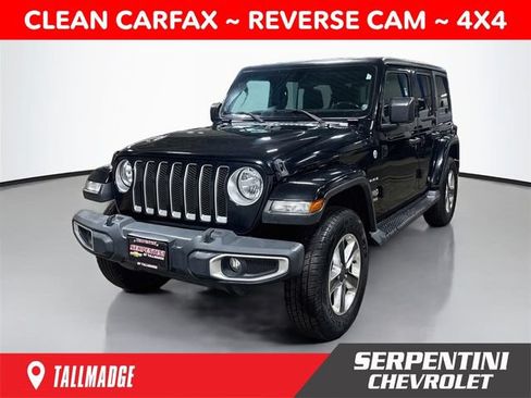 Used 2020 Jeep Wrangler Unlimited Sahara AWD/4WD image 1