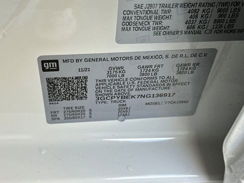 Used 2022 Chevrolet Silverado 1500 Custom image 31