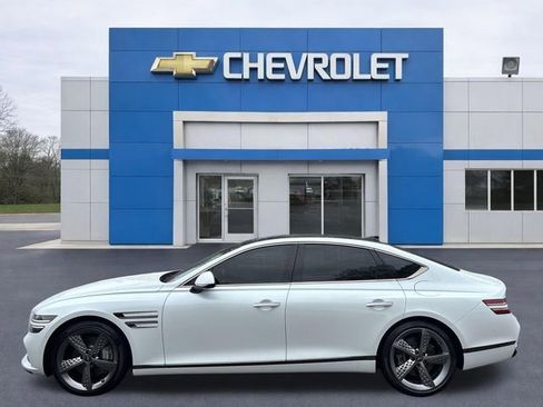Used 2022 Genesis G80 3.5T Sport w/ Sport Prestige Package AWD/4WD image 4