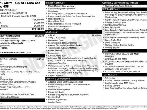 Used 2024 GMC Sierra 1500 AT4 w/ Technology Package image 5