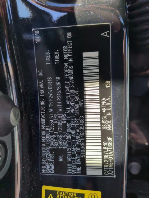 Used 2016 Toyota Highlander XLE AWD/4WD image 10