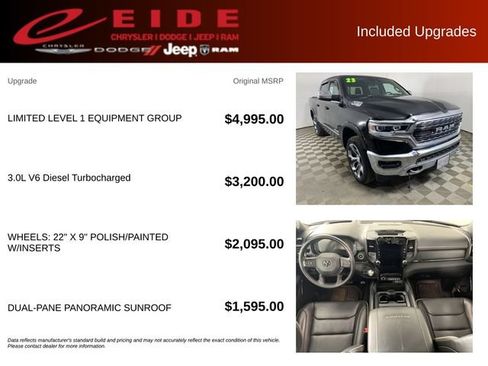 Used 2023 RAM 1500 Limited AWD/4WD image 13