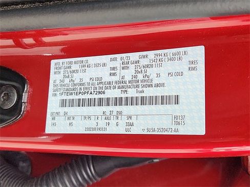 Used 2023 Ford F150 Lariat w/ Equipment Group 502A High image 15