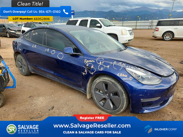 Used 2021 Tesla Model 3 Long Range AWD/4WD image 5