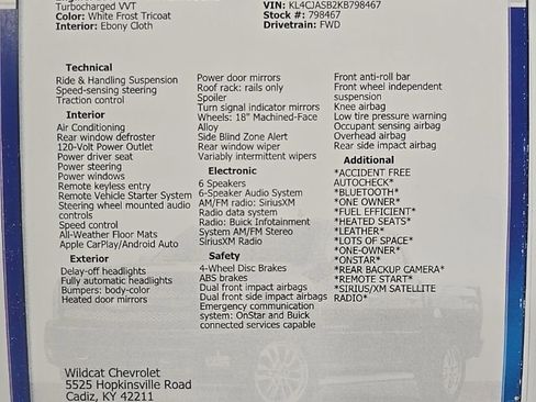 Used 2019 Buick Encore Preferred w/ Safety Package image 28