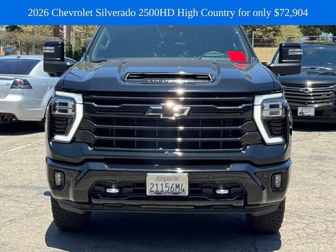 Used 2026 Chevrolet Silverado 2500 High Country w/ Midnight Edition AWD/4WD image 2