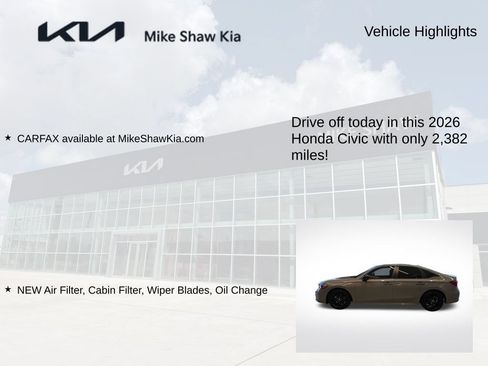 Used 2026 Honda Civic Sport image 8