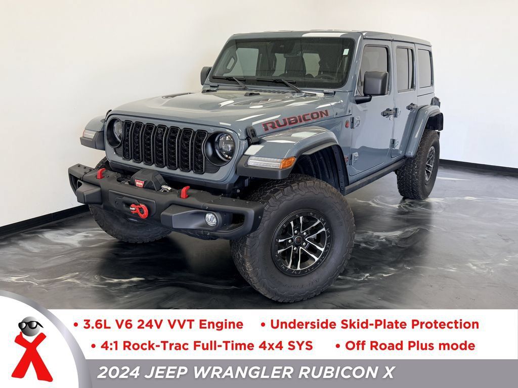 Used 2024 Jeep Wrangler Unlimited Rubicon AWD/4WD image 1