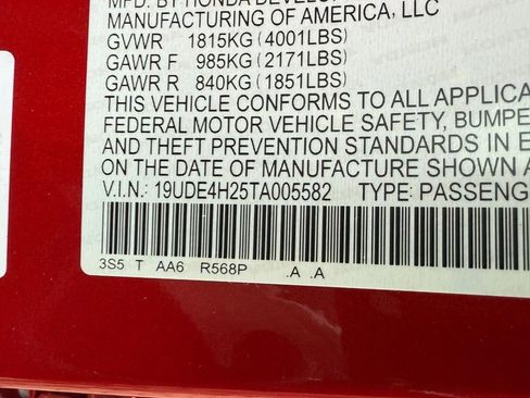 Certified 2026 Acura Integra FWD image 19