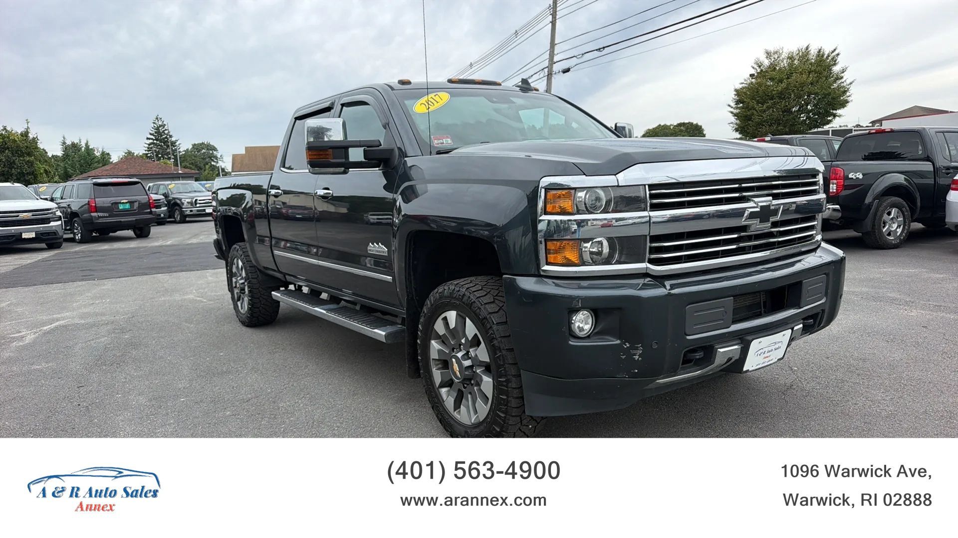 Used 2017 Chevrolet Silverado 2500 High Country w/ Snow Plow Prep Package AWD/4WD image 1