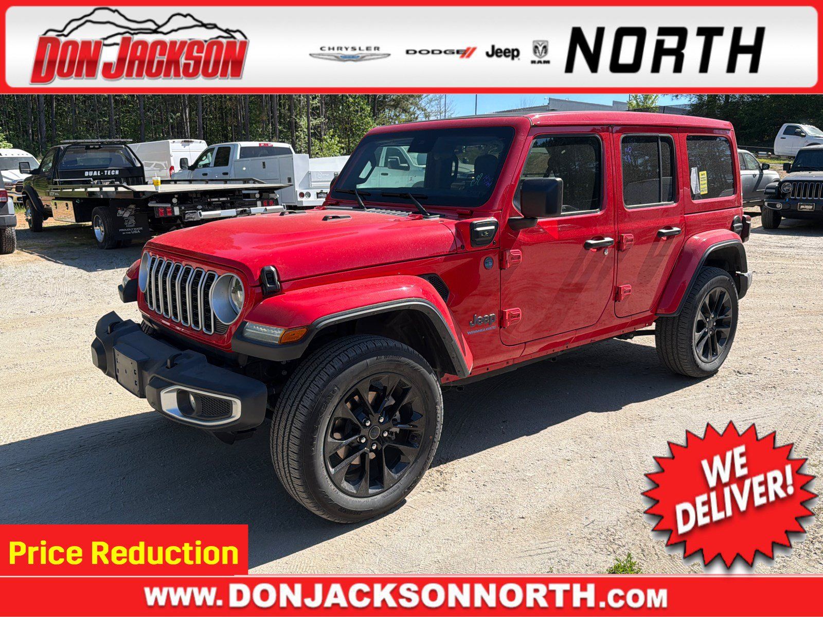 Used 2025 Jeep Wrangler Unlimited Sahara w/ Safety Group AWD/4WD image 1