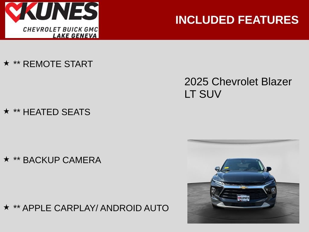Used 2025 Chevrolet Blazer LT AWD/4WD image 2