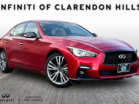 Certified 2023 INFINITI Q50 Sensory AWD/4WD image 1