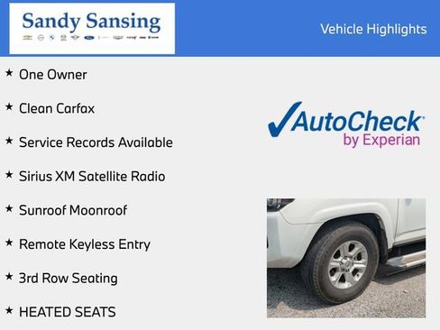 Used 2023 Toyota 4Runner SR5 Premium w/ Moonroof Package RWD image 7