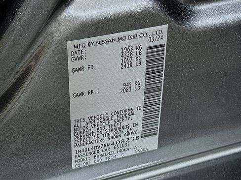 Used 2024 Nissan Altima 2.5 SV FWD image 12