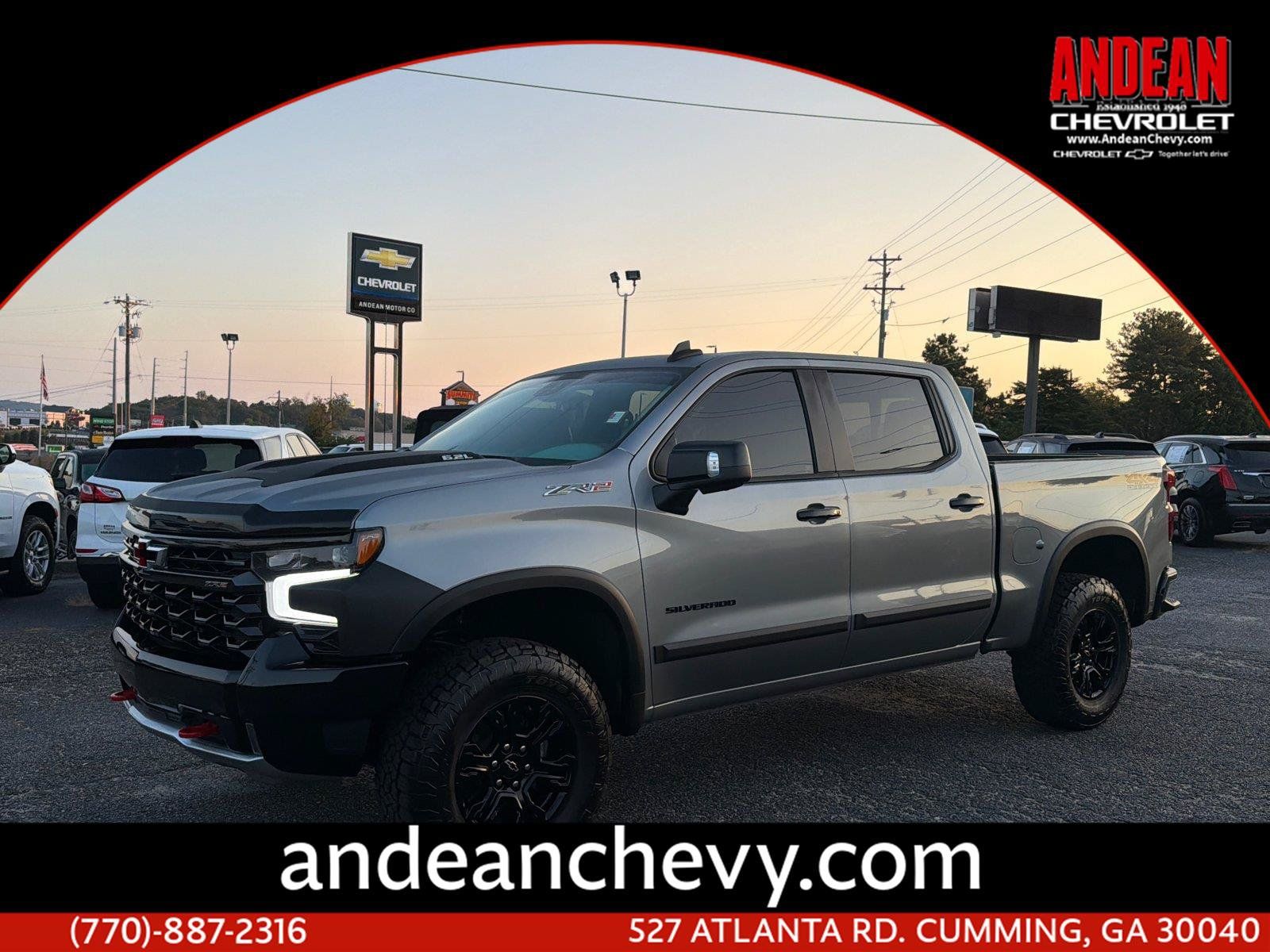Used 2024 Chevrolet Silverado 1500 ZR2 w/ Technology Package AWD/4WD image 1