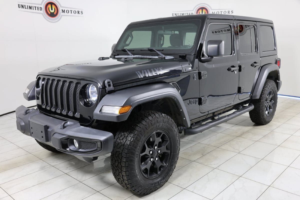 Used 2022 Jeep Wrangler Unlimited Sport AWD/4WD image 32