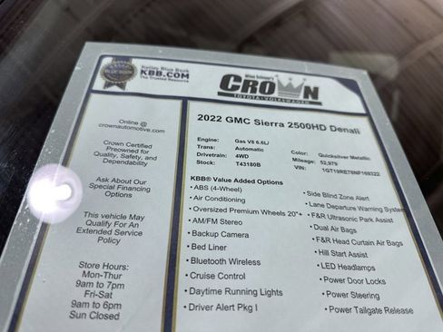 Used 2022 GMC Sierra 2500 Denali image 40