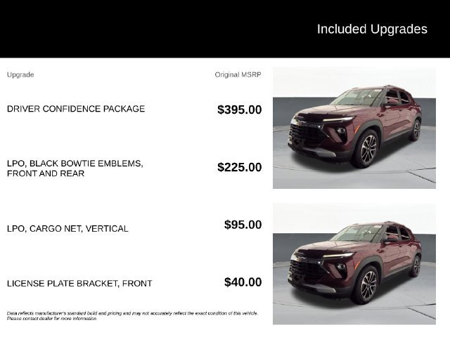 Used 2024 Chevrolet TrailBlazer LT w/ Driver Confidence Package FWD image 4