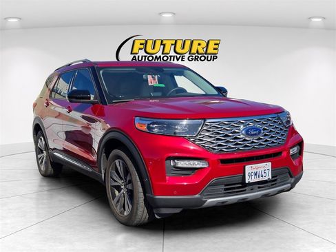 Used 2020 Ford Explorer Platinum w/ Premium Technology Package image 1