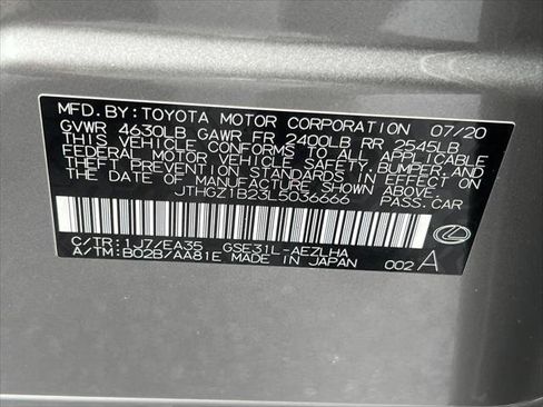 Certified 2020 Lexus IS 350 F Sport image 34