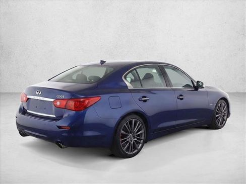 Used 2017 INFINITI Q50 Red Sport 400 RWD image 7