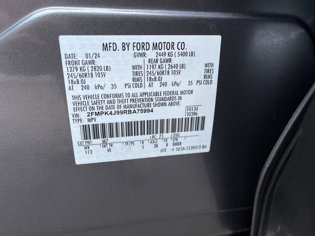 Used 2024 Ford Edge SEL AWD/4WD image 20