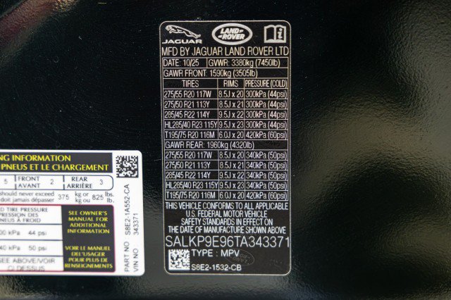 Used 2026 Land Rover Range Rover SE AWD/4WD image 50