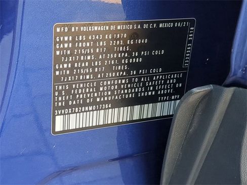 Certified 2022 Volkswagen Taos S image 31