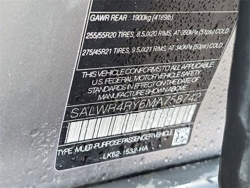 Used 2021 Land Rover Range Rover Sport HSE image 38