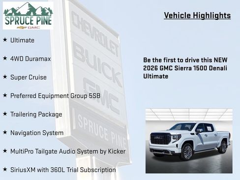 New 2026 GMC Sierra 1500 Denali Ultimate image 5