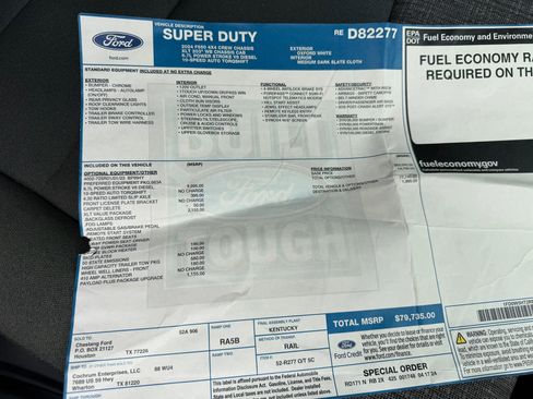 Used 2024 Ford F550 4x4 Crew Cab Super Duty w/ XLT Value Package image 33
