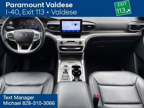 Used 2023 Ford Explorer XLT w/ Equipment Group 202A image 4