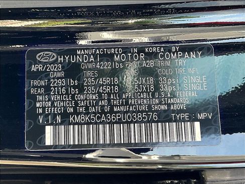 Used 2023 Hyundai Kona Limited AWD/4WD image 19