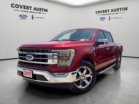 Used 2021 Ford F150 Lariat w/ Max Trailer Tow Package RWD image 2