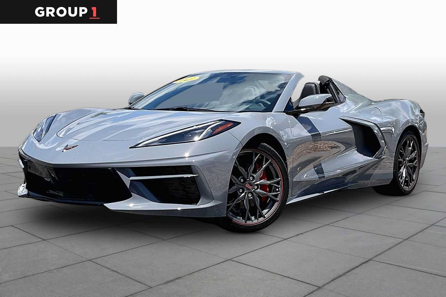 Certified 2025 Chevrolet Corvette Stingray Preferred Conv w/ 2LT RWD image 1
