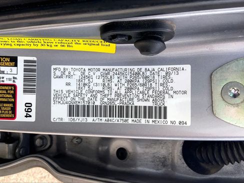 Used 2014 Toyota Tacoma PreRunner w/ Limited Package RWD image 35