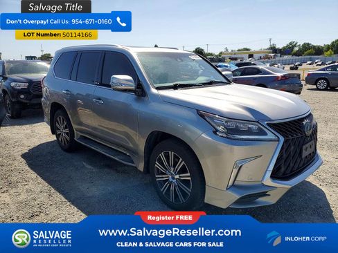 Used 2020 Lexus LX 570 4WD w/ Sport Package image 5