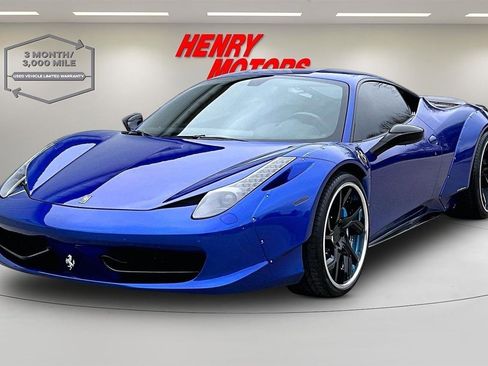Used 2015 Ferrari 458 Italia Coupe RWD image 3